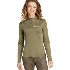 adidas Terrex Multi Women's Half-Zip Top - AW24
